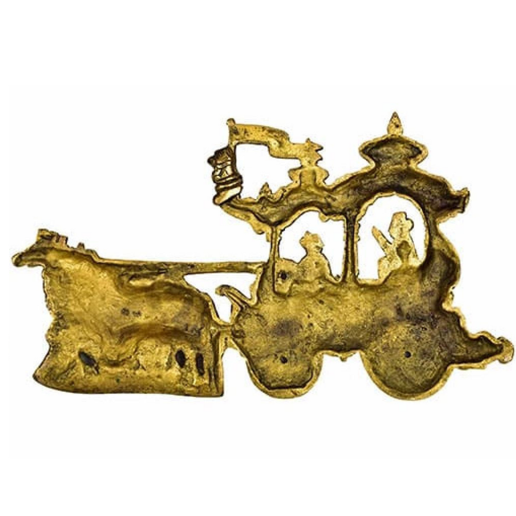 Buy Vintage Golden Brass Table Clock at 34% OFF by The Advitya