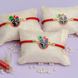 Srinath/Balaji Ji Rakhi Adjustable for Brother With Roli Chawal(Pack of 3)
