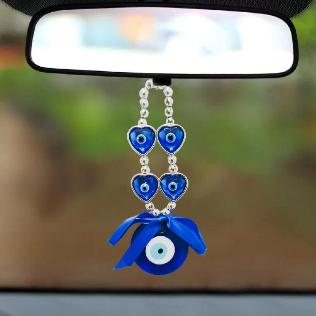 Evil Eye Wall Hanging With Heart Design