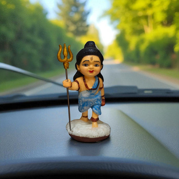 Resin Baby Shiva Figurine