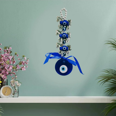 home decor, wall decor, wall hanging vastu, hanging evil eye decor, evil eye home decor, evil eye for car decor,