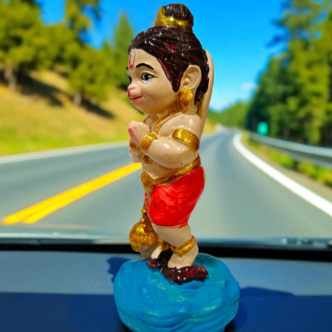 Resin Bal Hanuman Figurine