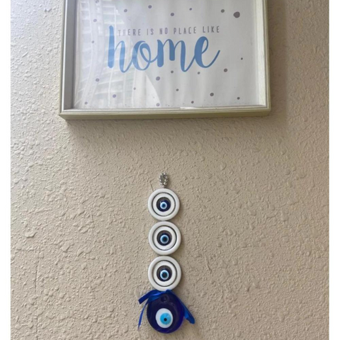 Vastu Feng Shui Trishakti Evil Eye Wall Hanging