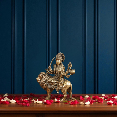 Superfine Brass Maa Durga Statue