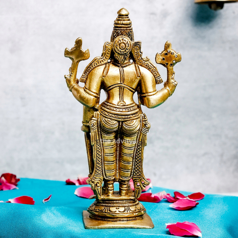 Brass Laxmi Narayana Murti