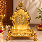 Chakra Brass Singhasan - God Throne