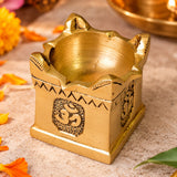 Brass Tulsi Diya (Lamp)