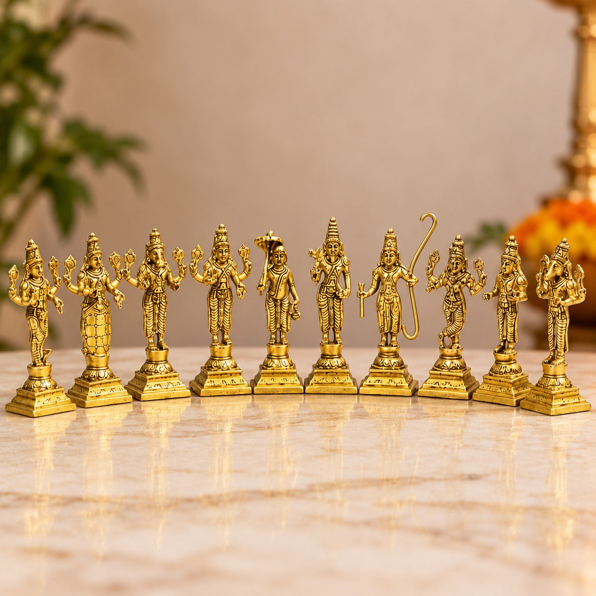 Dashavtara Incarnation Of Lord Vishnu (Set of 10)