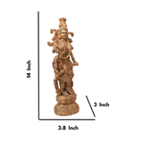 Brass Detailed Radha Krishna Idol
