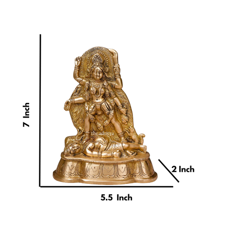 Maa Kali Brass Statue