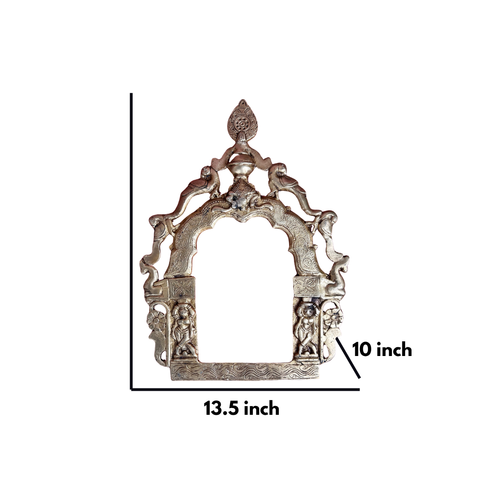 Prabhavali Lady statues Brass Wall Hanging