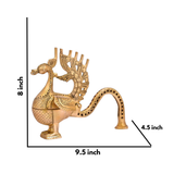 Peacock Shape Incense Stand