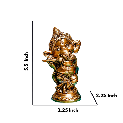 Bal Ganesha with Basuri