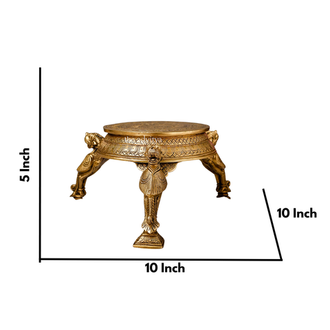 Brass Yali Chowki