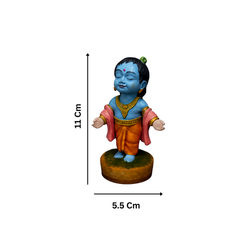 Resin Baby Krishna Figurine