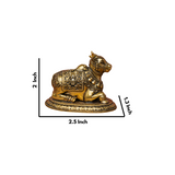 Superfine Brass Nandi – The Vehicle of Lord Shiva