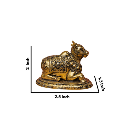 Superfine Brass Nandi – The Vehicle of Lord Shiva