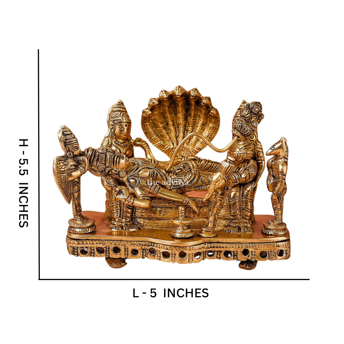 Visnhu,Nraayan,Hari,Pradyumna,Kamala-Natha,Brass idol of vishnu padmanath