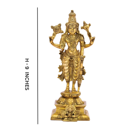 Visnhu,Nraayan,Hari,Pradyumna,Kamala-Natha,Standing Lord Vishnu