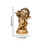 Baby Dancing Ganesha Idol dimension