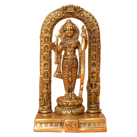 Brass Small Ram Lalla Statue