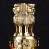 Brass Ashoka Stambh – Emblem of Ancient India’s Glory ( Large, 10 Inch)