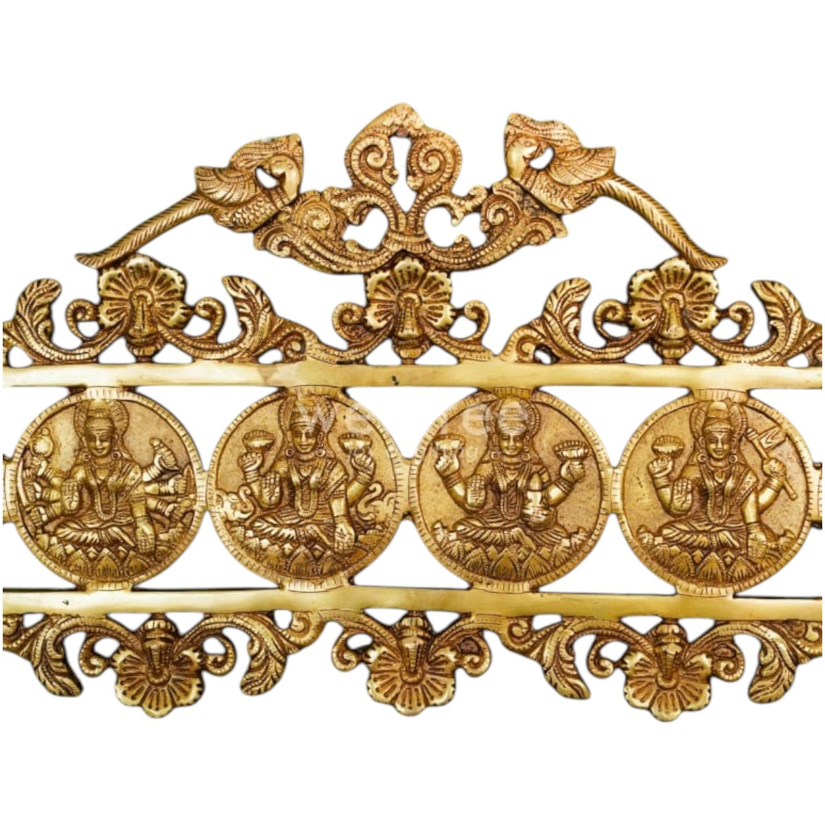 Brass Ashtalakshmi Wall Hanging Frame/Eight Forms of Goddess Lakshmi