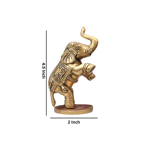 Elephant Jumping Pair For Decor