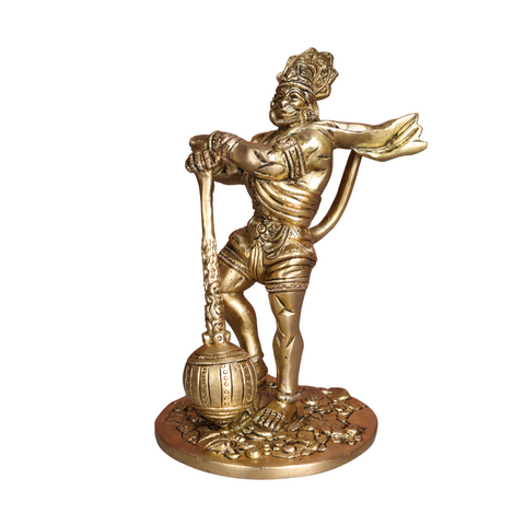 Brass Bahubali Hanuman Statue