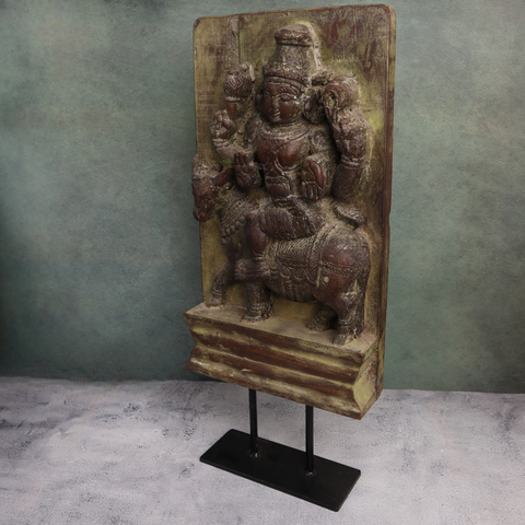 Antique Wooden Goddess Statue