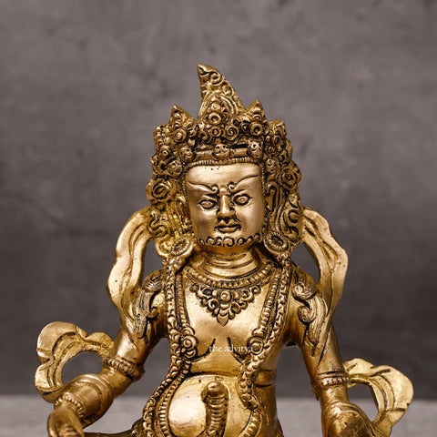Close-up angle of the Kuber Idol, highlighting facial expression and design.