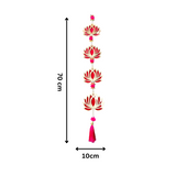 Lotus Jhaalar for Wall Hanging Pack of - 5