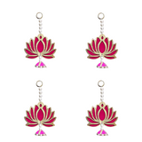 Lotus Wall Hanging Pack of - 4