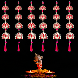 Lotus Jhaalar for Wall Hanging Pack of - 6