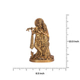Radha Krishna Murti ideal for spiritual gifting and elegant home décor with detail dimension.