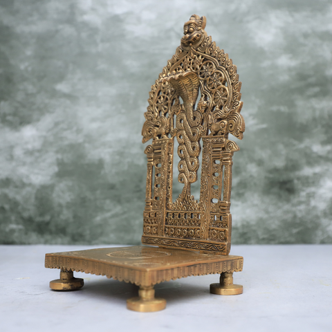 Brass Naga Throne Singhasan