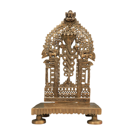 Brass Naga Throne Singhasan