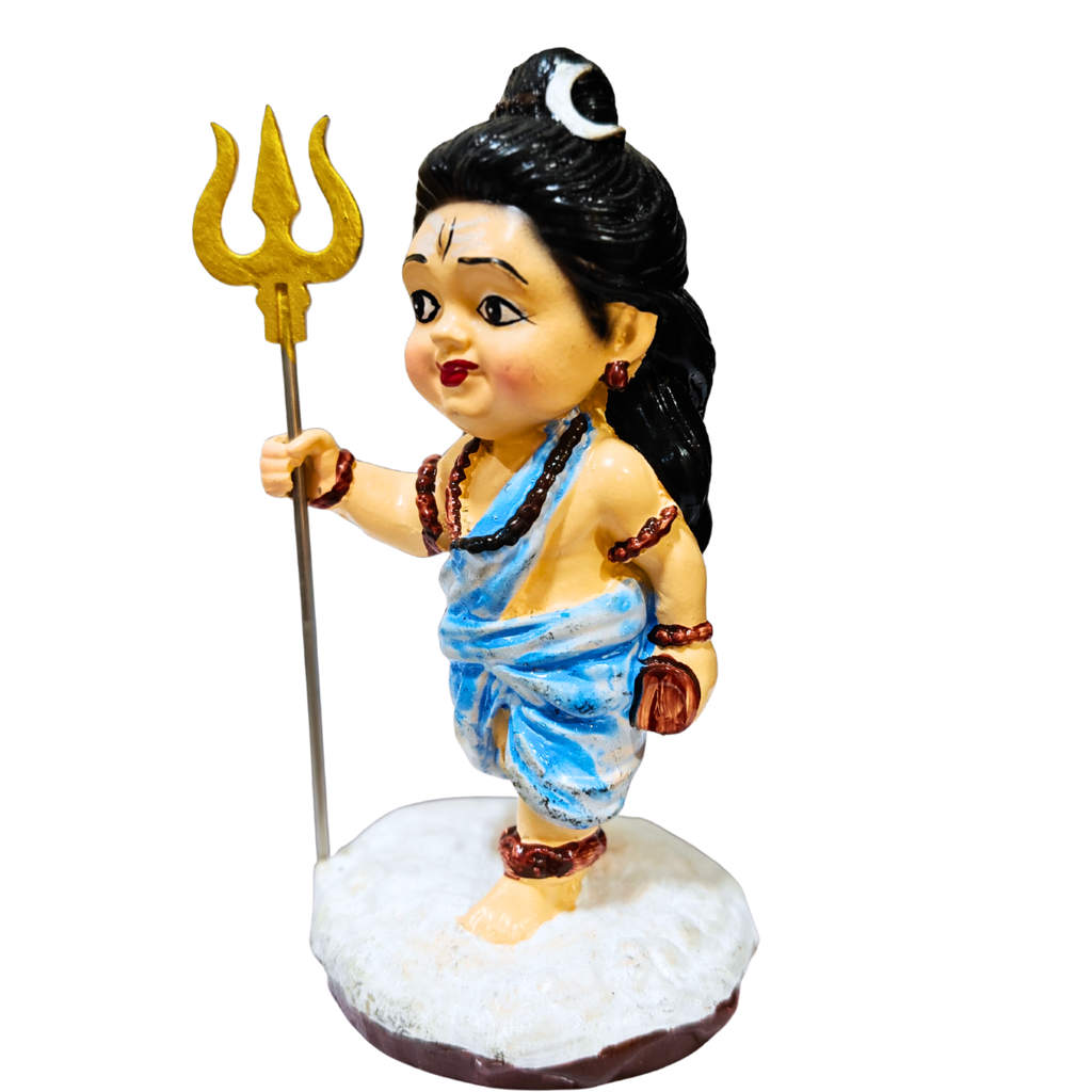 Resin Baby Shiva Figurine