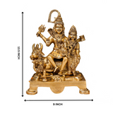 Shiv Parivar Statue highlighting expressions and details dimension.