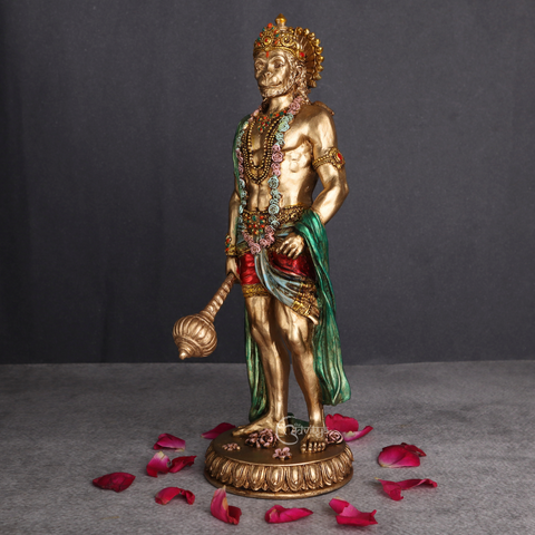 Resin Standing Hanuman Statue