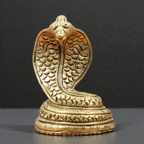 Small Brass Kundalini - Naag