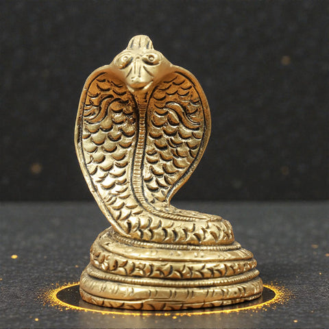 Small Brass Kundalini - Naag