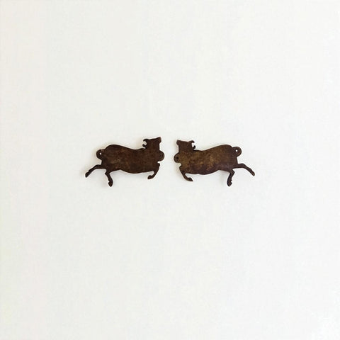 Traditional Brass Cow Wall Hanging – Home Décor Art Piece ( 4 Inch )