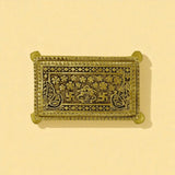 Brass Swastik/Kalash Patla/Chowki for Pooja (Medium)