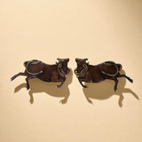 Traditional Brass Cow Wall Hanging – Home Decor Art Piece ( 4.5 Inch )
