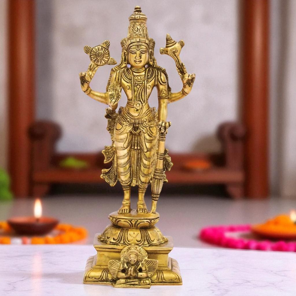 Standing Lord Vishnu Idol