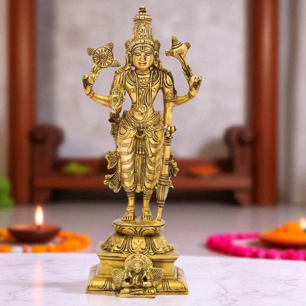 Standing Lord Vishnu Idol