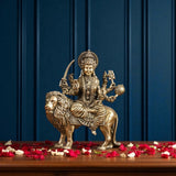 Superfine Brass Maa Durga Statue ( Medium )