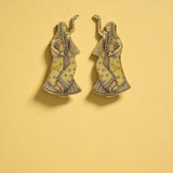 Brass Kalash & Rajasthani Ladies Wall Decor
