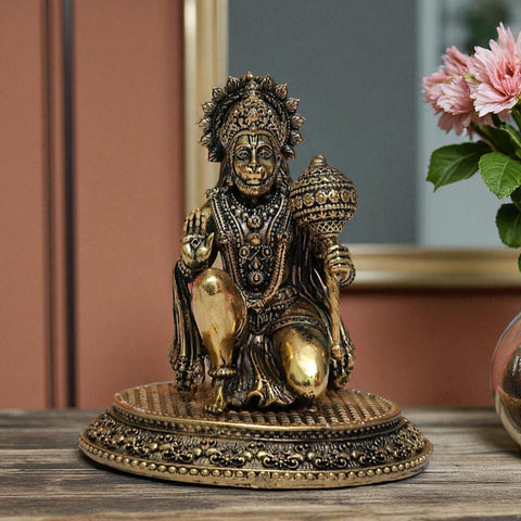 Super Fine Brass Hanuman Statue